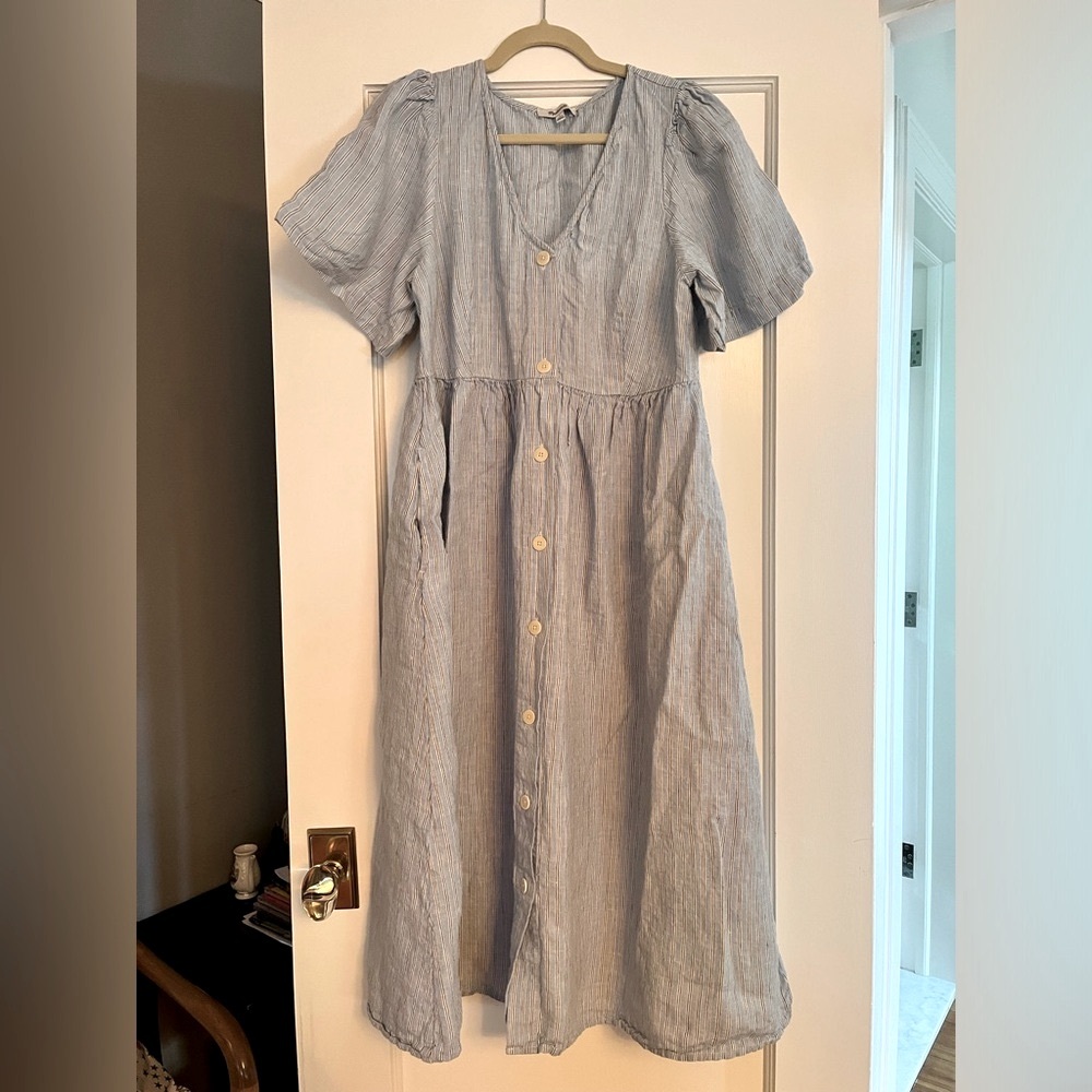 Madewell linen dress - Picture 2 of 6